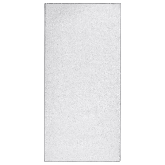 vidaXL Pehmeänukkainen matto liukumaton 115x170 cm vaaleanharmaa