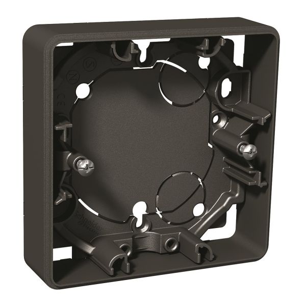 Schneider Electric Exxact Korotuskehys Antrasiitti, 21 mm 1-paikkainen