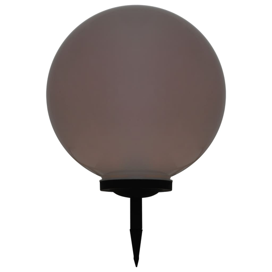vidaXL LED-aurinkokennovalaisin väriä vaihtava pyöreä 50 cm RGB