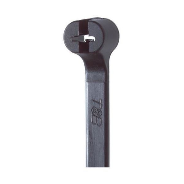 ABB TYB25MX Nippusiteet lukittava, musta, 4,8 x 186 mm, 1000 kpl pakkaus