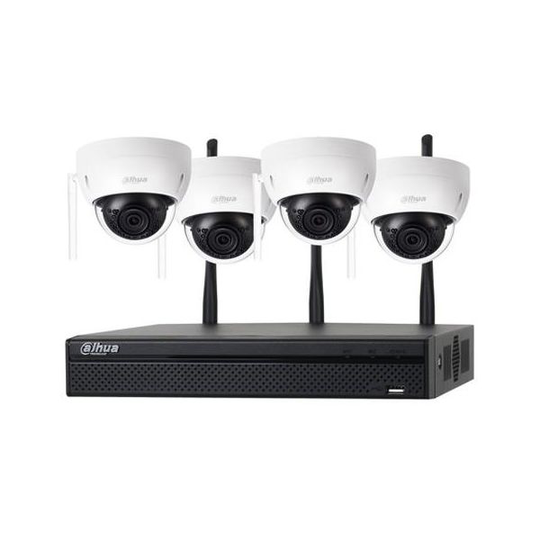 Dahua 116350 Kamerapaketti 4 Dome-kupukameraa