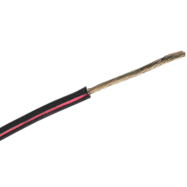 Nexans ENERGYFLEX Kytkentäkaapeli 1 x 4 mm², 0.6/1kV, musta/punainen 1 m, katkaistu