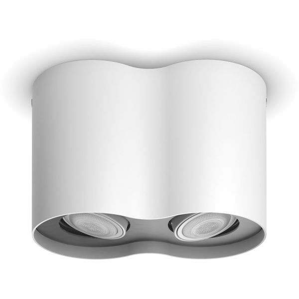 Philips Hue Pillar Kohdevalaisin kaksiosainen, 5,5W LED, GU10 valkoinen