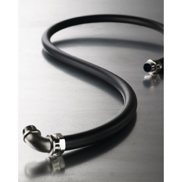 Hellermann Tyton 166-31900 Suojaletku PVC-tiivistetty ja nestetiivis, LTS-galvanoitu Nimellishalkaisija 10 mm, 50 m
