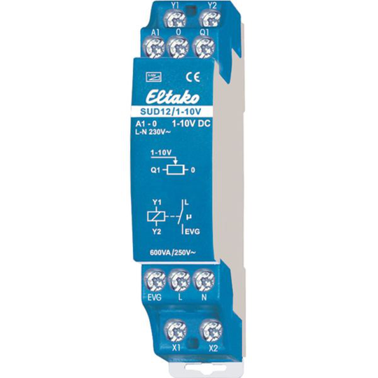 Eltako 21100802 Ohjausyksikkö 1-10 V, 50 Hz, IP20