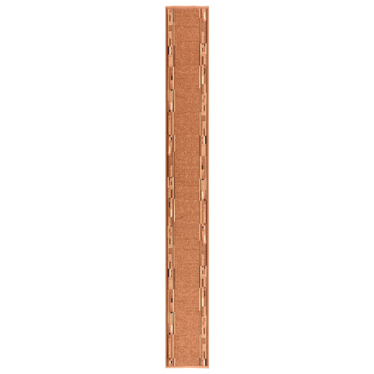 vidaXL Käytävämatto ruskea 80x450 cm liukumaton
