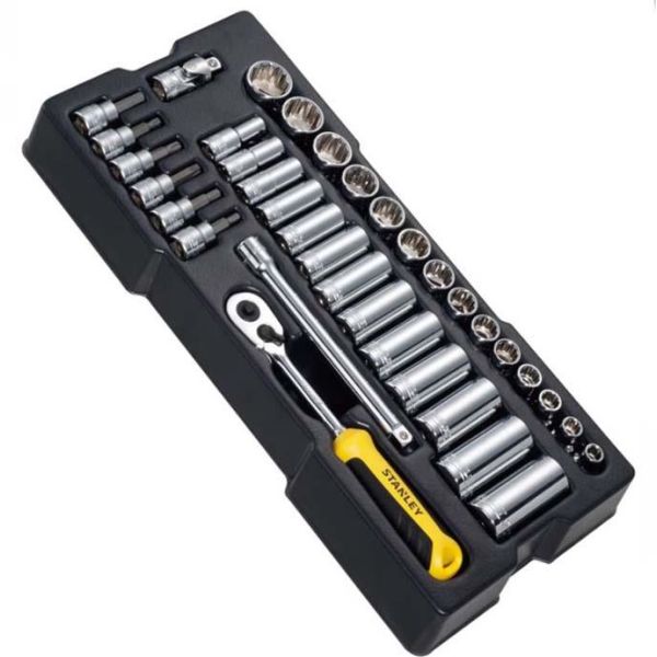 STANLEY STMT1-74174 Transmodule Hylsysarja 3/8", 36 kpl