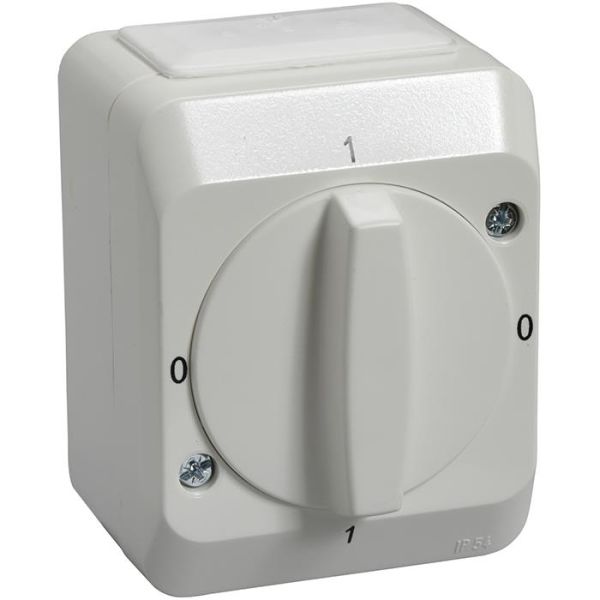 Schneider Electric Aqua Stark 183501200 Kytkin koteloitu kääntömalli, 3-napainen
