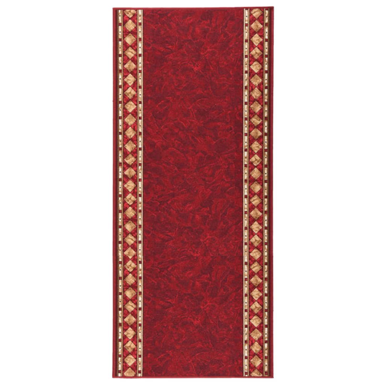 vidaXL Käytävämatto punainen 80x200 cm liukumaton