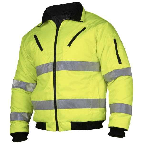 Top Swede 5016 Pilottitakki huomiotakki, keltainen Koko XS