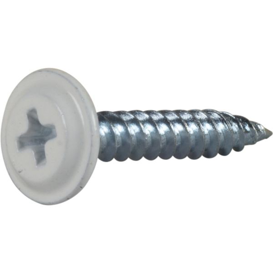 ESSVE 513540 Asennusruuvi 4,2 mm Ø, maalattu valkoinen, PH2, FZB 13 mm, 20 kpl