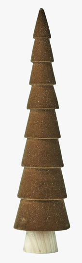 Tree velvet koriste ruskea
