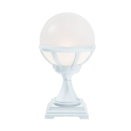 Norlys Bologna 313 Porttivalaisin E27, 60W, IP44, opaali Valkoinen