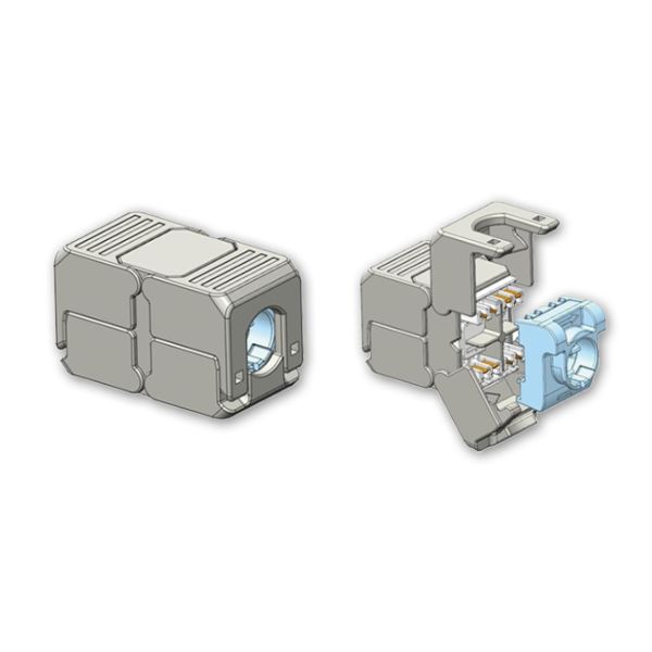 Eurolan 16B-EA-13SL Liitos RJ45 8 (8), suojattu