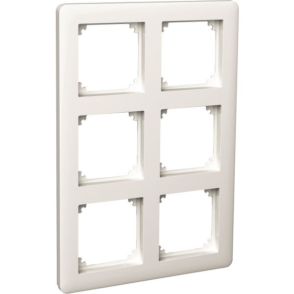 Schneider Electric Exxact WDE002346 Yhdistelmäkehys 3x2 lokeroa, valkoinen