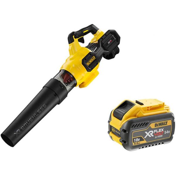 Dewalt DCMBA572X1-QW Lehtipuhallin mukana 3 Ah-akku ja laturi