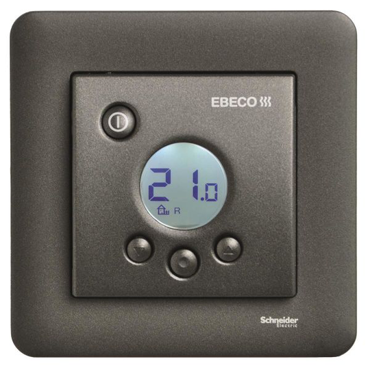 Ebeco Front Cover 8581618 Peitelevy EB-Therm 205 -termostaattiin Antrasiitti