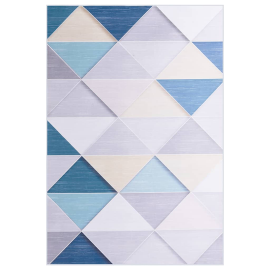 vidaXL Painatettu matto monivärinen 140x200 cm kangas