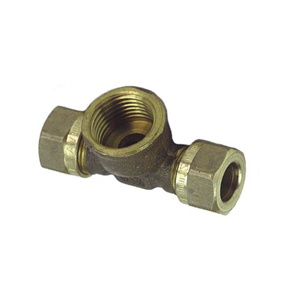 Gelia 3006129222 Kiristysrengasliitin T-putki, sisäkierre 12xG15