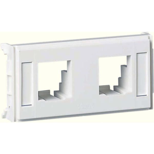 Schneider Electric 5971711 Asennusaluslevy 2 x RJ45, liitäntälaitteille