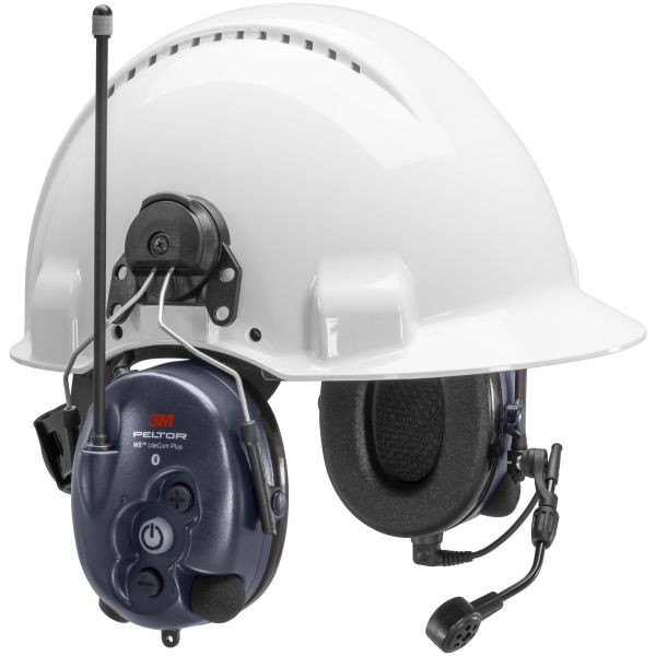 3M Peltor WS LiteCom Plus Kuulosuojain kypäräkiinnitys, Bluetooth, radiopuhelin 16 kanavalla