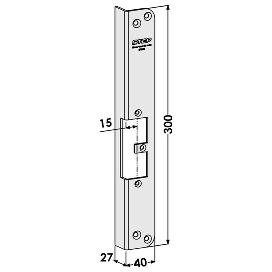 STEP ST9525 Tolppa malleille STEP 18 ja 28E Secure Oikea