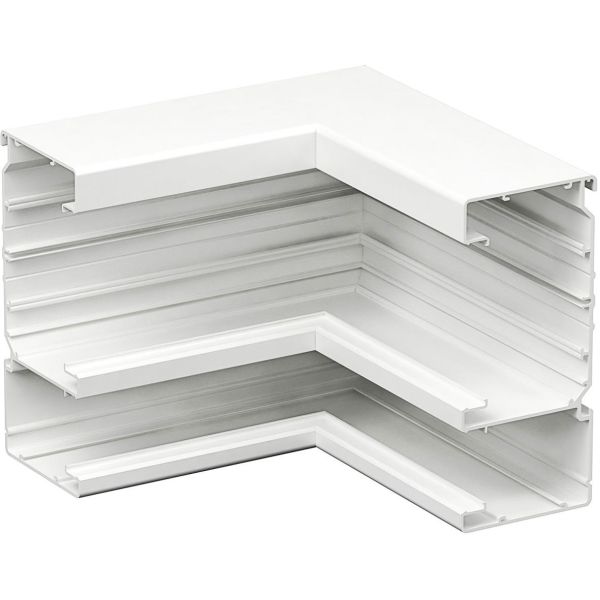 Schneider Electric 5510203 Sisäkulma 200 x 200 mm, epäsymmetrinen valkoinen