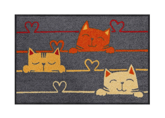 Kynnysmatto Cat Lines 50x75 cm