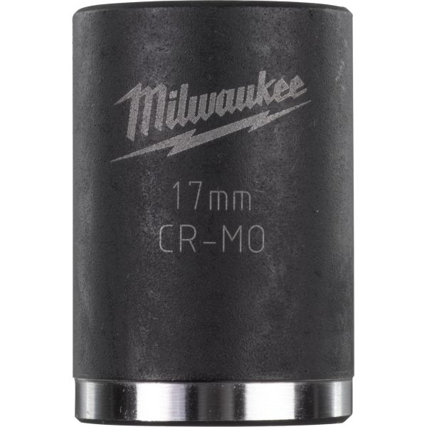 Milwaukee Shockwave Impact Duty Voimahylsy 1/2" kiinnitys, lyhyt 17 mm