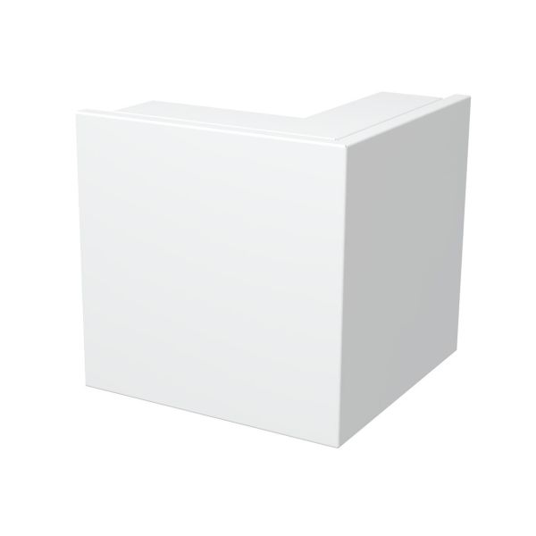 Obo Bettermann 6249590 Ulkokulma sähkösinkitty, valkoinen 200 x 60 mm