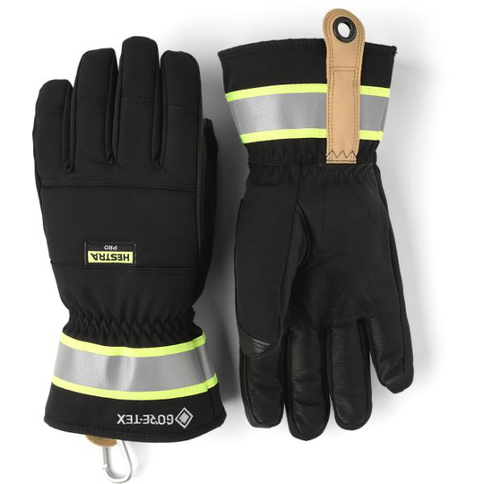 Hestra Job 74640-6 Gore-Tex Bas 5-f Talvikäsine vedenpitävä Gore-Tex, musta 6