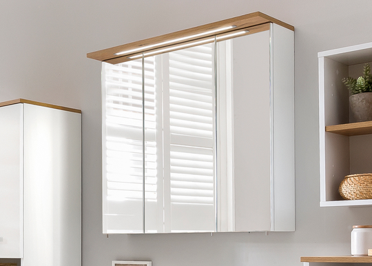Peilikaappi LED-valaistuksella Padua