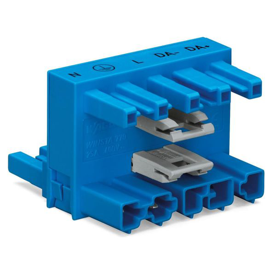 Wago 770-992 Haaroitin 5-napainen dali 2 lukitusvipua