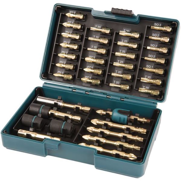 Makita B-54536 Ruuvikärkisarja 38-osaa, TORX/PH/PZ