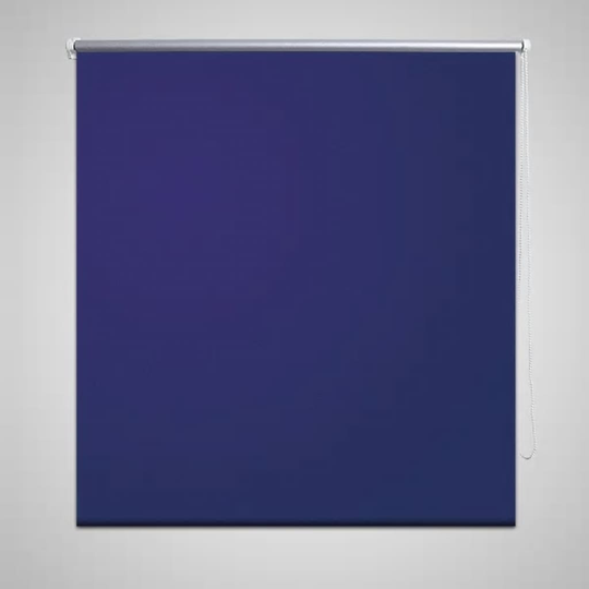 vidaXL Pimentävä rullaverho 80 x 230 cm Merensininen
