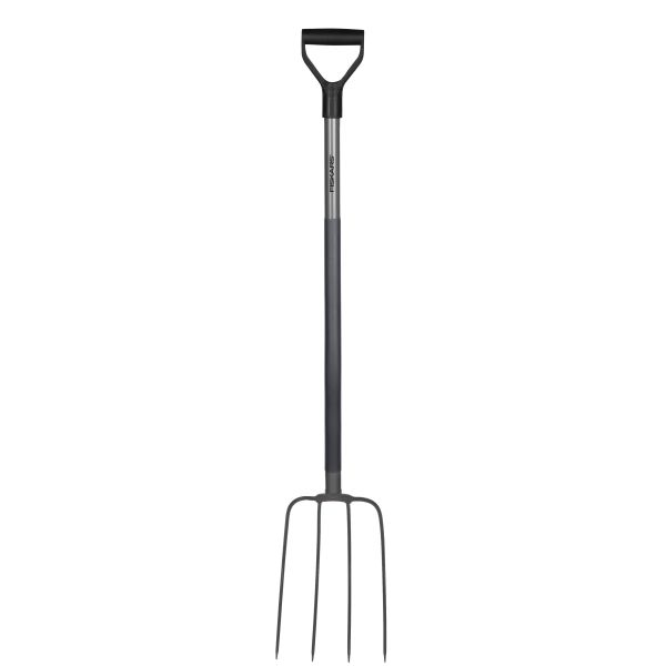 Fiskars Ergonomic Kompostitalikko metallivarrella