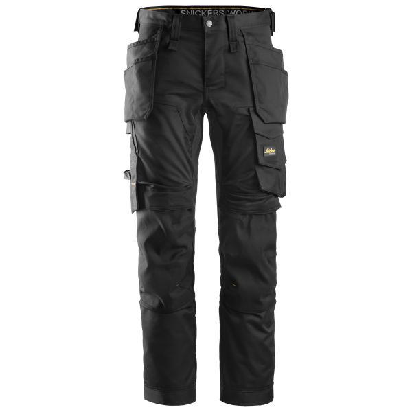Snickers 6241 AllroundWork Työhousut musta, stretch C44