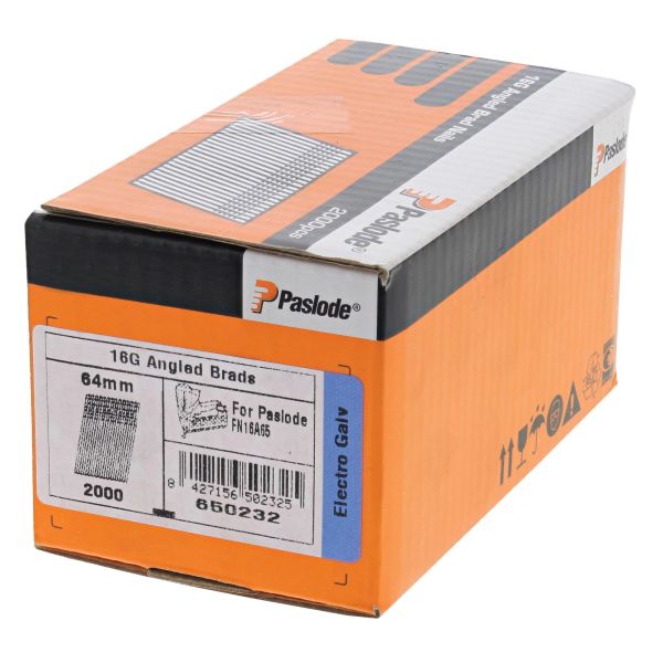 Paslode 650230 Dyckert AF16 FZB 2000 kpl 32 mm