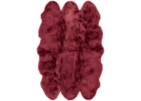 Aito lampaantalja Merino wine Sexto ±130x180 cm