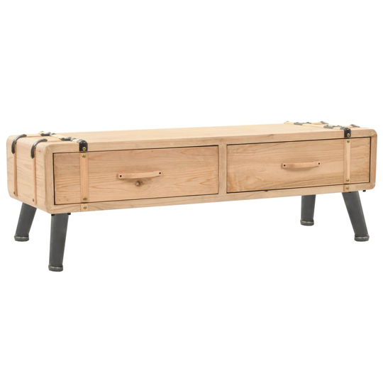 vidaXL TV-taso 110x33x35 cm täysi kuusi