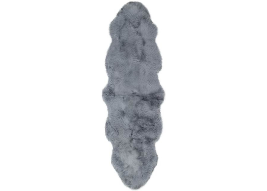 Aito lampaantalja Merino grey Duo ±60x180 cm