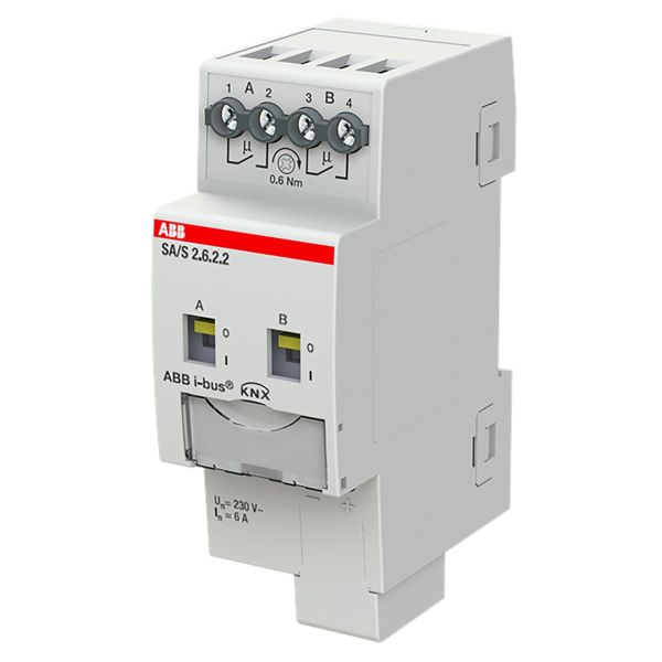 ABB 2CDG110253R0011 Tulo-/lähtöyksikkö KNX, 230 V, 6 A Kytkinliitäntöjen enimmäismäärä: 2