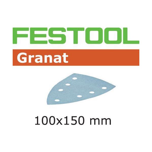 Festool STF GR DELTA Hiomapaperi 7-reikäinen, 10 kpl P40
