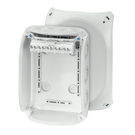 Hensel KF 1006 G Kytkentärasia harmaa, IP66, lasikuitu, 6 mm² 130x180 mm