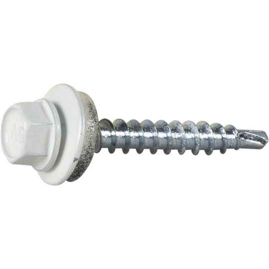 ESSVE 513295 Kateruuvi 4,8 x 35 mm, porakärki, 30 kpl Valkoinen