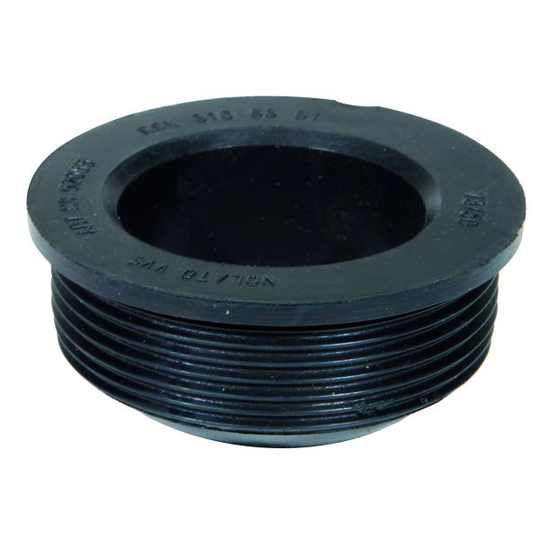 Purus 3106391 Kuminippa 73/50 mm, musta