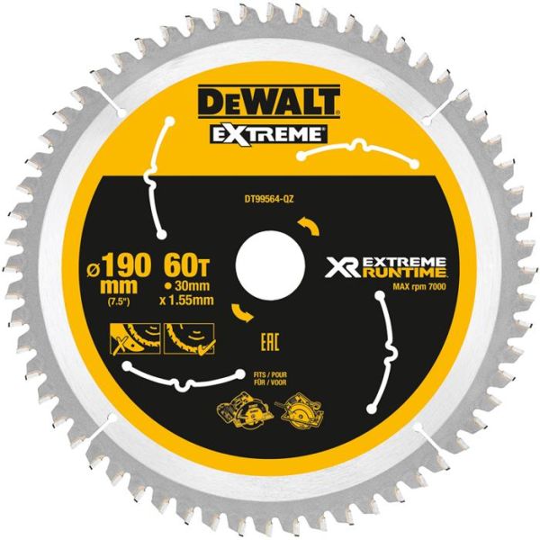Dewalt DT99564 Sahanterä 60T