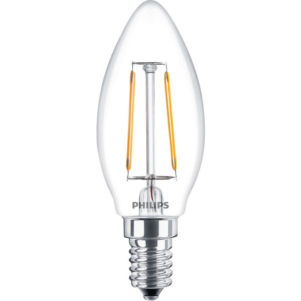 Philips Classic LED Filament LED-valo 2 W, kynttilänmuotoinen