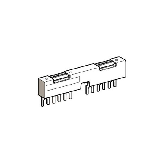 Schneider Electric GV2G554 Rinnankytkentäkisko 5-napainen, 54 mm