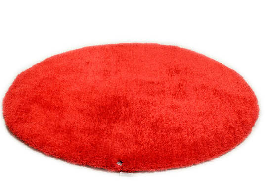 Pitkänukkainen matto Soft Uni Ø 140 cm
